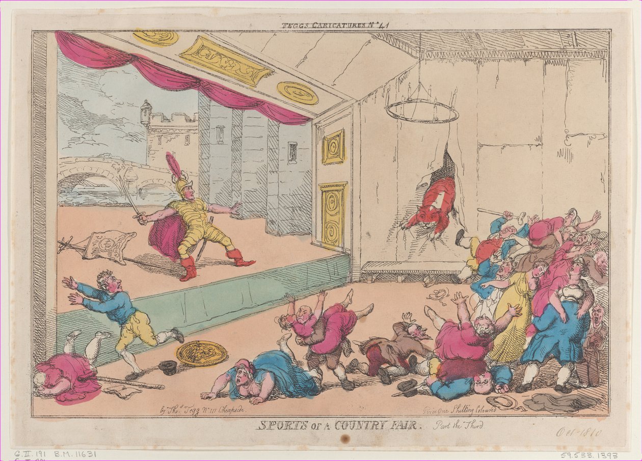 Bir Ülkenin Spor Fuarı, Üçüncü Bölüm, 5 Ekim 1810., 5 Ekim 1810. by Thomas Rowlandson