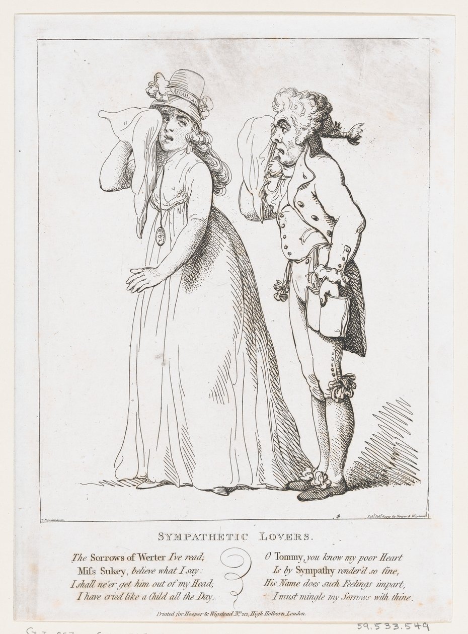 Sempatik Aşıklar, 6 Şubat 1797., 6 Şubat 1797. by Thomas Rowlandson