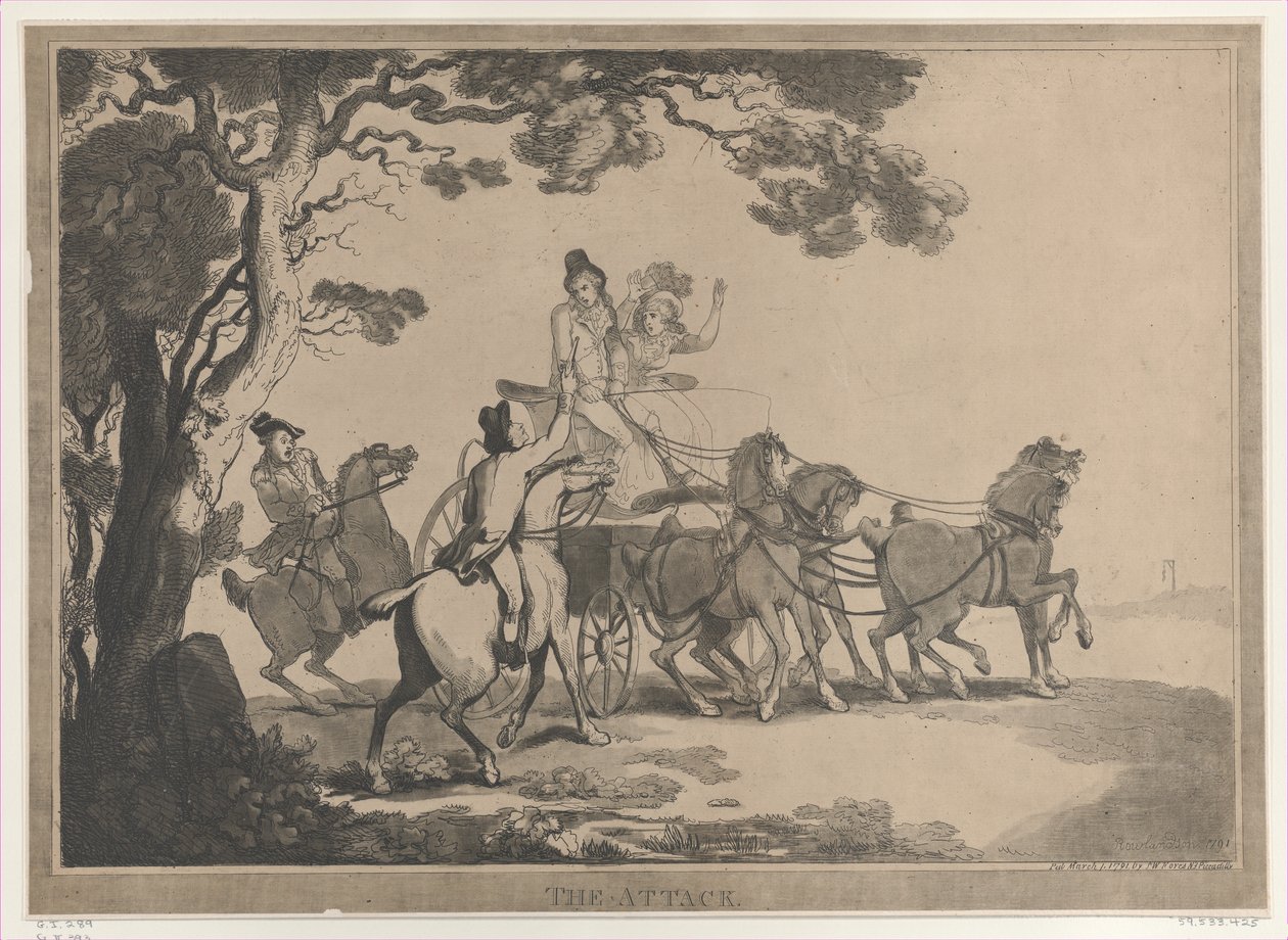 Saldırı, 1 Mart 1791., 1 Mart 1791. by Thomas Rowlandson
