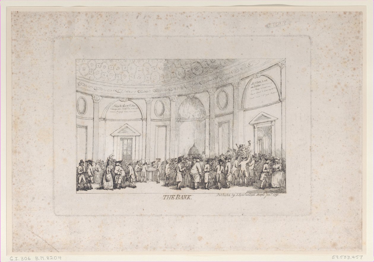 Banka, Ocak 1792