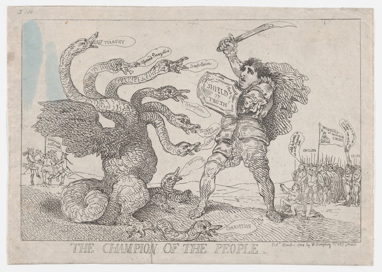 Halkın Şampiyonu, 11 Mart 1784., 11 Mart 1784. by Thomas Rowlandson