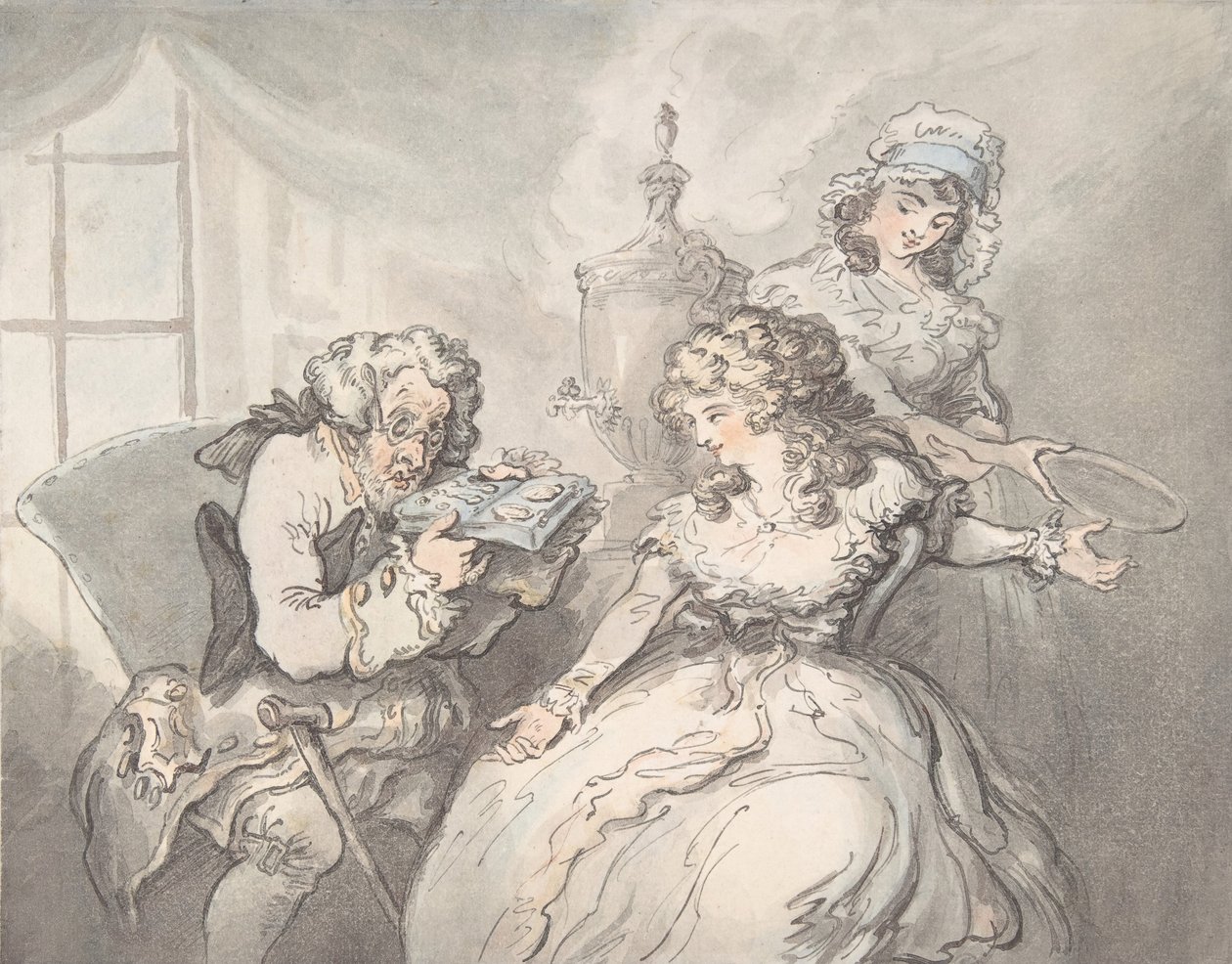 Uzman, 1780-1800. by Thomas Rowlandson