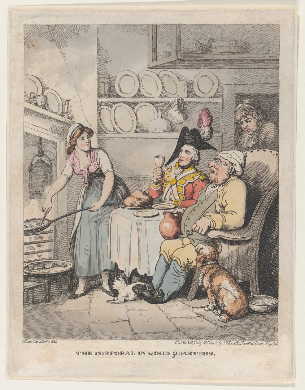 İyi Mahallelerde Onbaşı, 18 Temmuz 1802., 18 Temmuz 1802. by Thomas Rowlandson