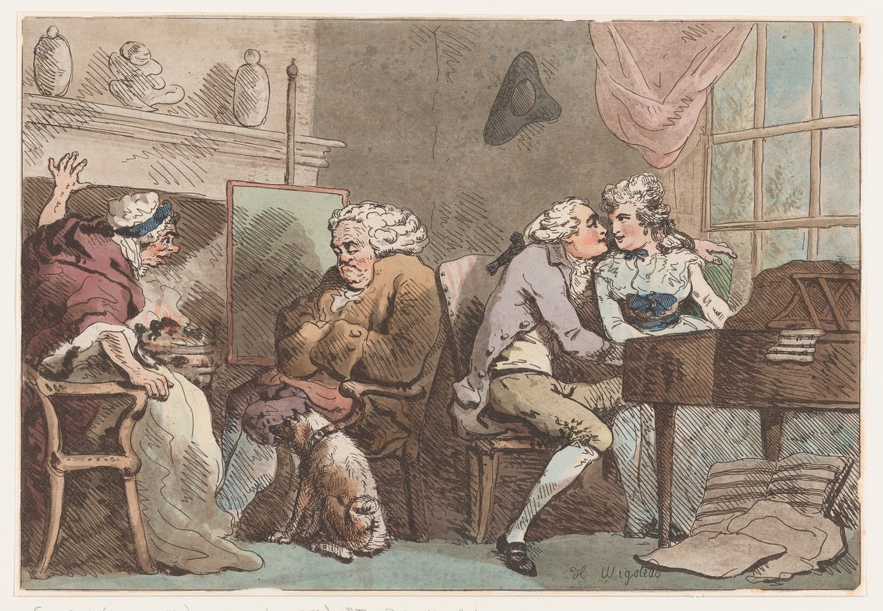 Algılama, 15 Haziran 1796., 15 Haziran 1796. by Thomas Rowlandson
