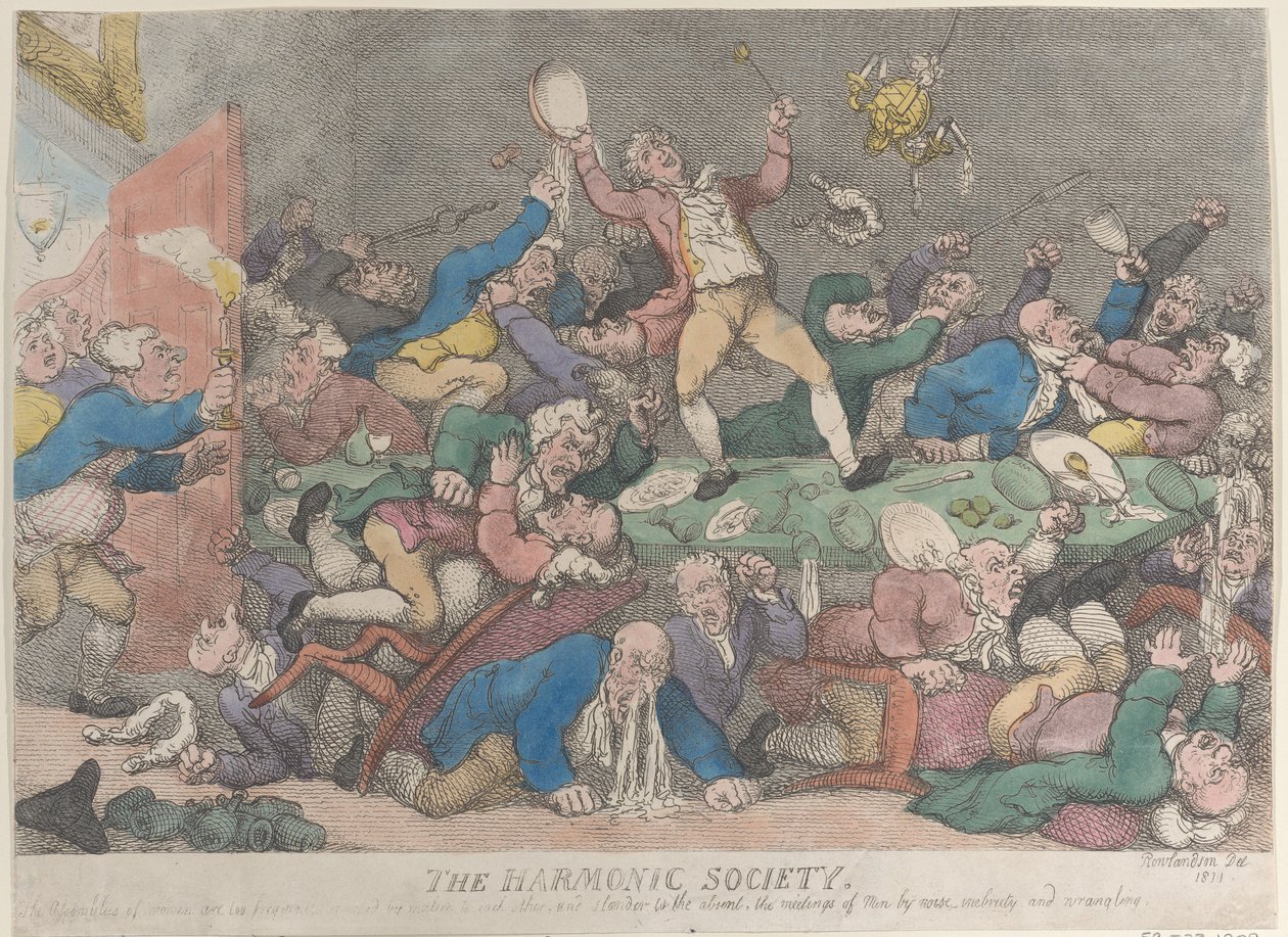 The Harmonic Society, [1810], 1811