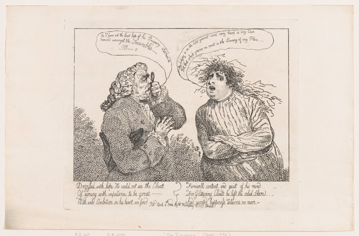 Çaresiz, 4 Nisan 1784., 4 Nisan 1784. by Thomas Rowlandson
