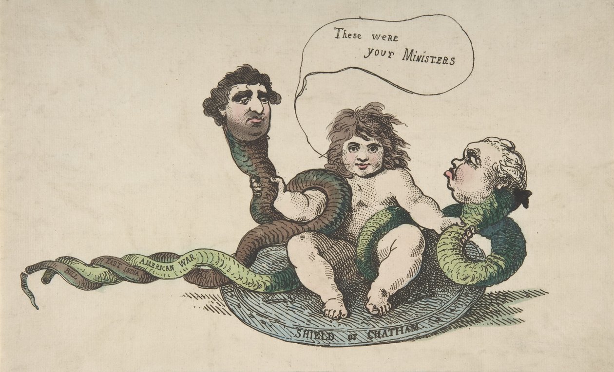 Bebek Herkül, 3 Şubat 1784., 3 Şubat 1784. by Thomas Rowlandson