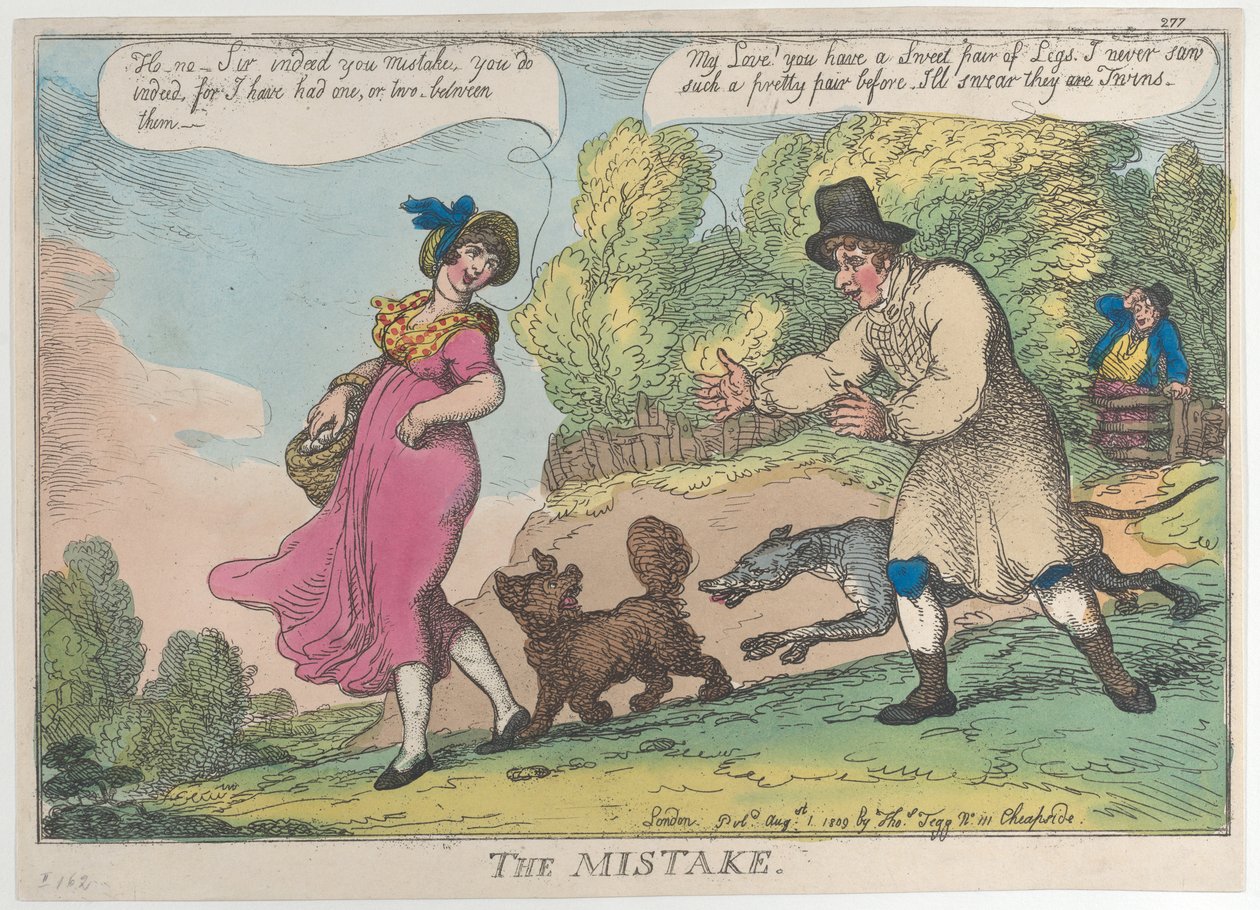 Hata, 1 Ağustos 1809., 1 Ağustos 1809. by Thomas Rowlandson