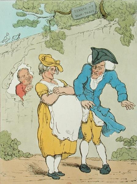 hamile kadın by Thomas Rowlandson