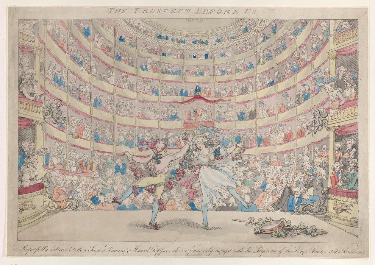 The Prospect Before Bizden, Şarkıcılara, Dansçılara ve Mu..., 13 Ocak 1791