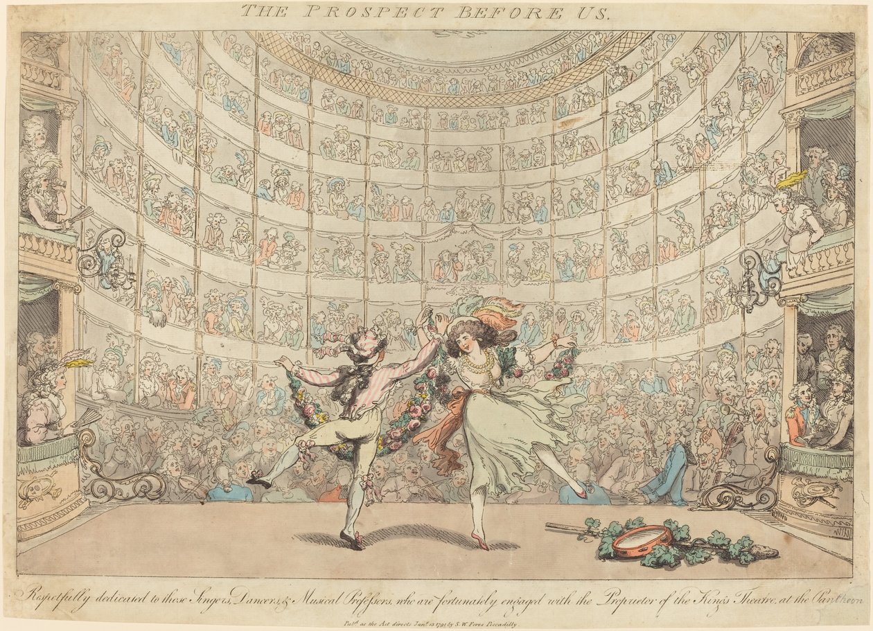 Önümüzde Beklenti, No. 2 by Thomas Rowlandson