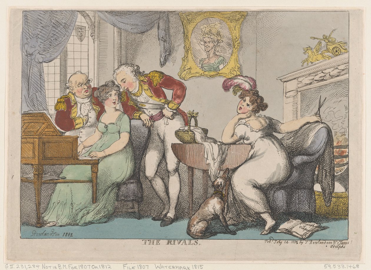 Rakipler, 14 Temmuz 1807., 14 Temmuz 1807. by Thomas Rowlandson