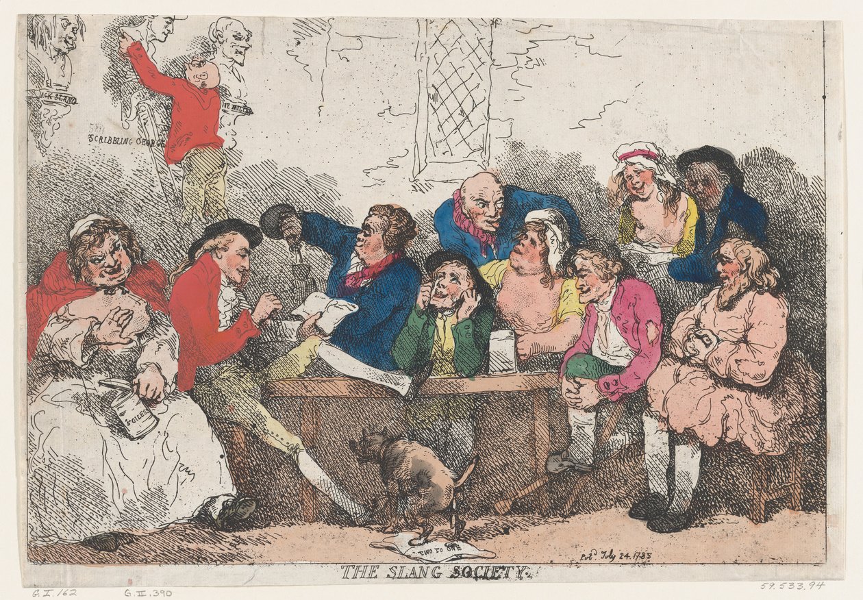 Argo Topluluğu, 24 Temmuz 1785., 24 Temmuz 1785. by Thomas Rowlandson