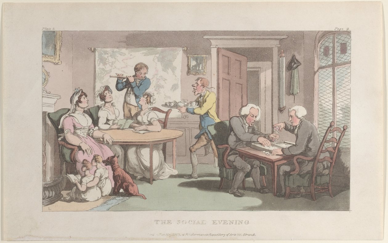 The Social Evening, The Vicar of Wakefield