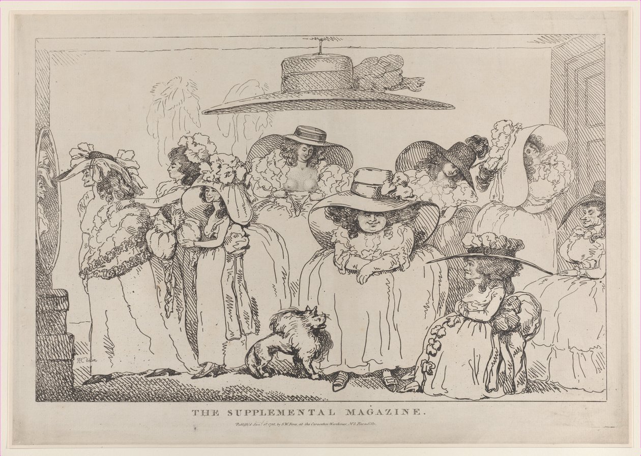 Ek Dergi, 1 Ocak 1786., 1 Ocak 1786. by Thomas Rowlandson