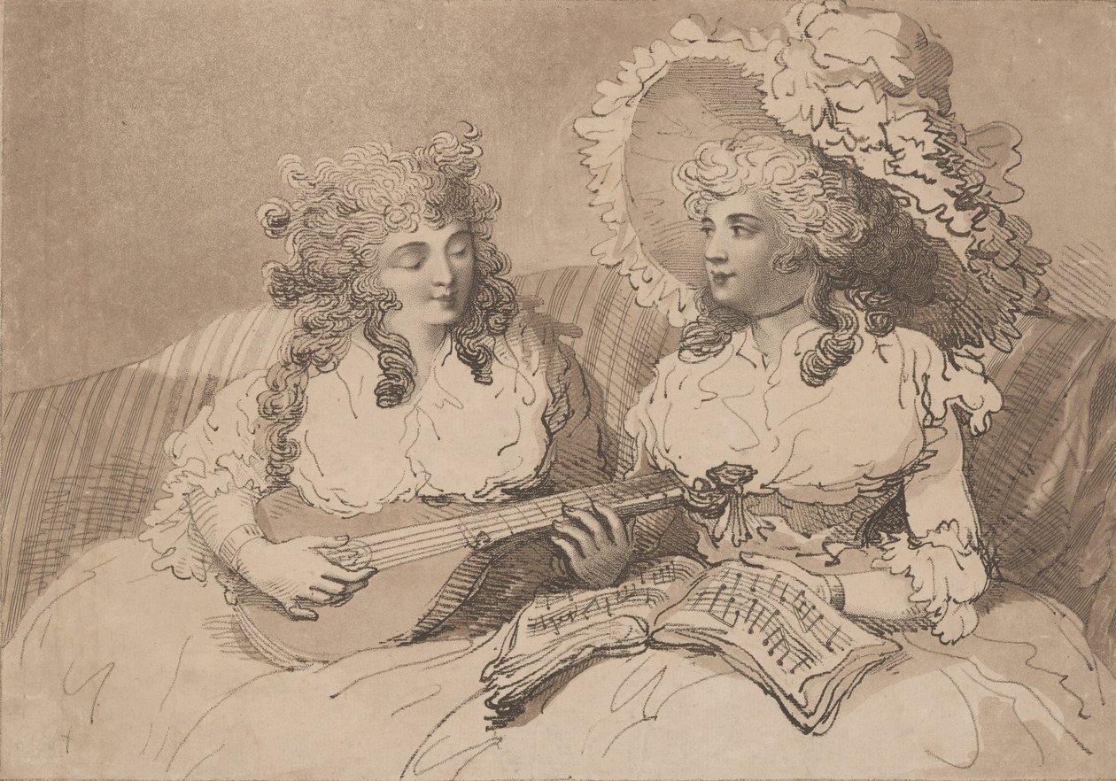 Sirenler, 10 Nisan 1787., 10 Nisan 1787. by Thomas Rowlandson