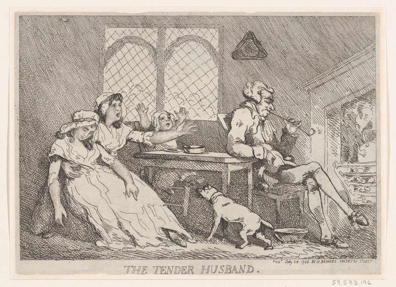 İhale Koca, 28 Temmuz 1786., 28 Temmuz 1786. by Thomas Rowlandson