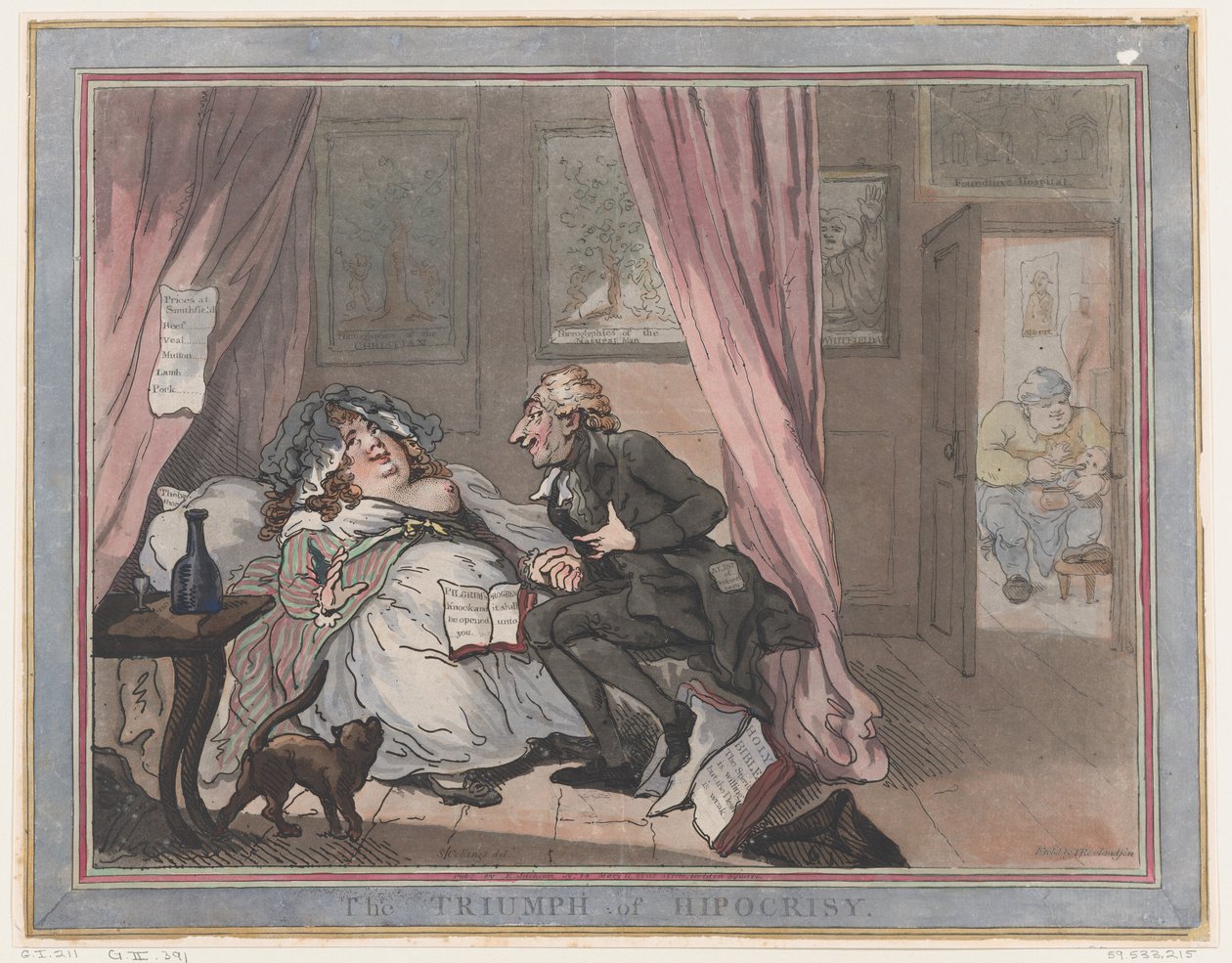 İkiyüzlülüğün Zaferi, 11 Ocak 1787., 11 Ocak 1787. by Thomas Rowlandson