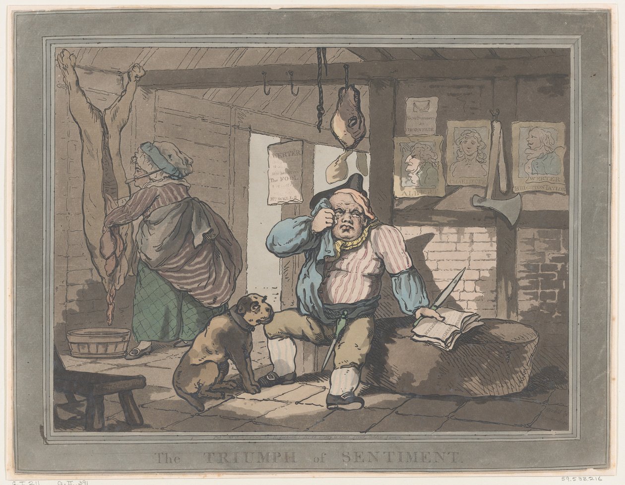 Duygunun Zaferi, 15 Ocak 1787., 15 Ocak 1787. by Thomas Rowlandson