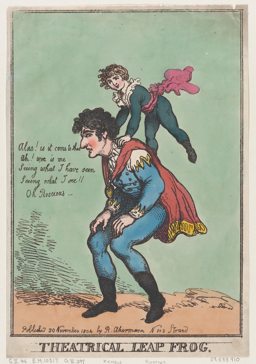 Tiyatro Sıçrayış Kurbağası, 30 Kasım 1804., 30 Kasım 1804. by Thomas Rowlandson