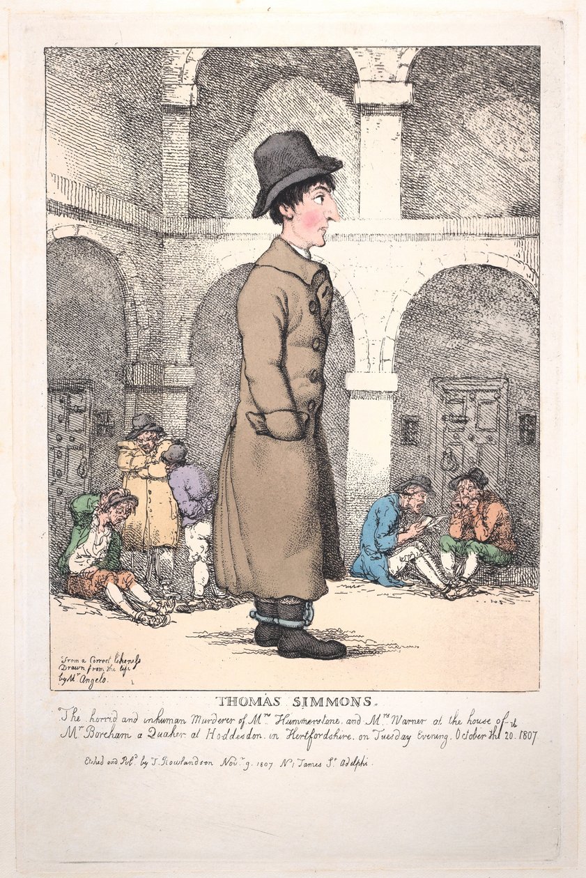 Thomas Simmons, 9 Kasım 1807., 9 Kasım 1807. by Thomas Rowlandson