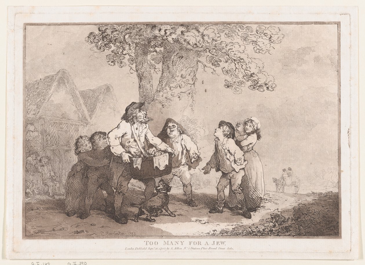 Bir Yahudi için Çok Fazla, 20 Eylül 1785., 20 Eylül 1785. by Thomas Rowlandson