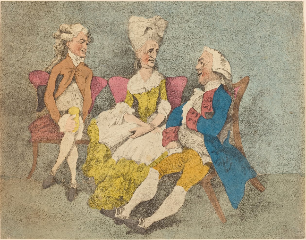 Yayınıza İki İp by Thomas Rowlandson