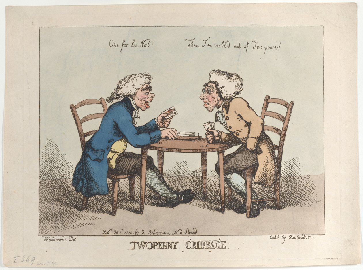 Twopenny Cribbage, [1 Ekim 1799], 1810