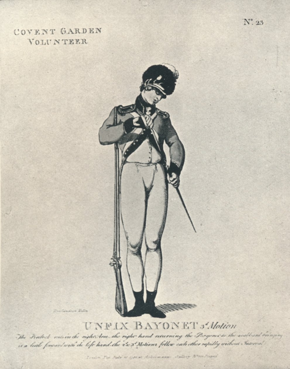 Süngü 3. Hareketi Çöz, 1798 1909 by Thomas Rowlandson