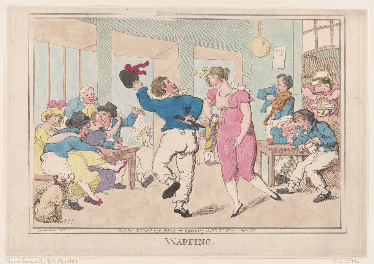 Wapping, Eylül 1807., Eylül 1807. by Thomas Rowlandson
