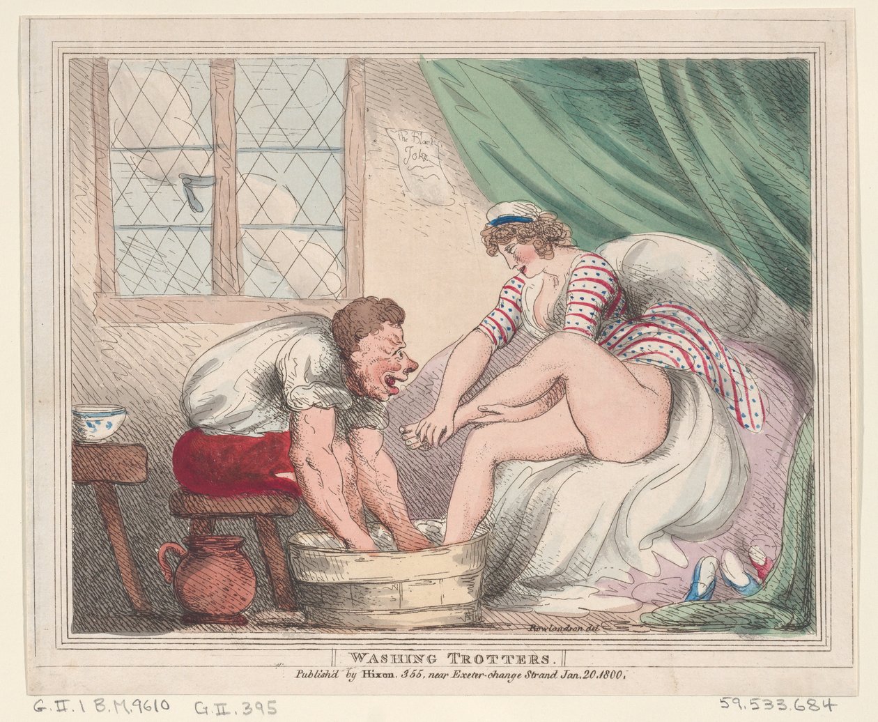 Paçaları Yıkamak, 20 Ocak 1800., 20 Ocak 1800. by Thomas Rowlandson