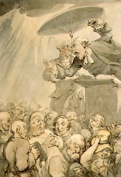 William Field (1768-1851) Vaaz Etme by Thomas Rowlandson