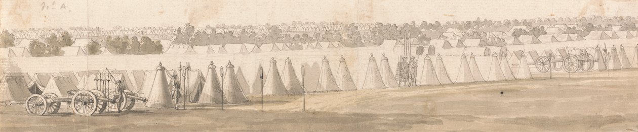 Flanders'da Bir Kamp by Thomas Sandby