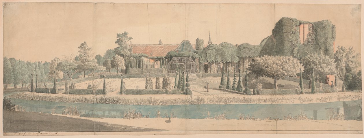 Bahçe Manzarası by Thomas Sandby