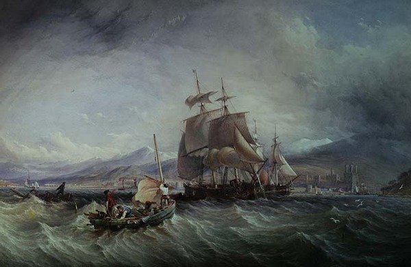 Caernarvon Kapalı by Thomas Sewell Robins