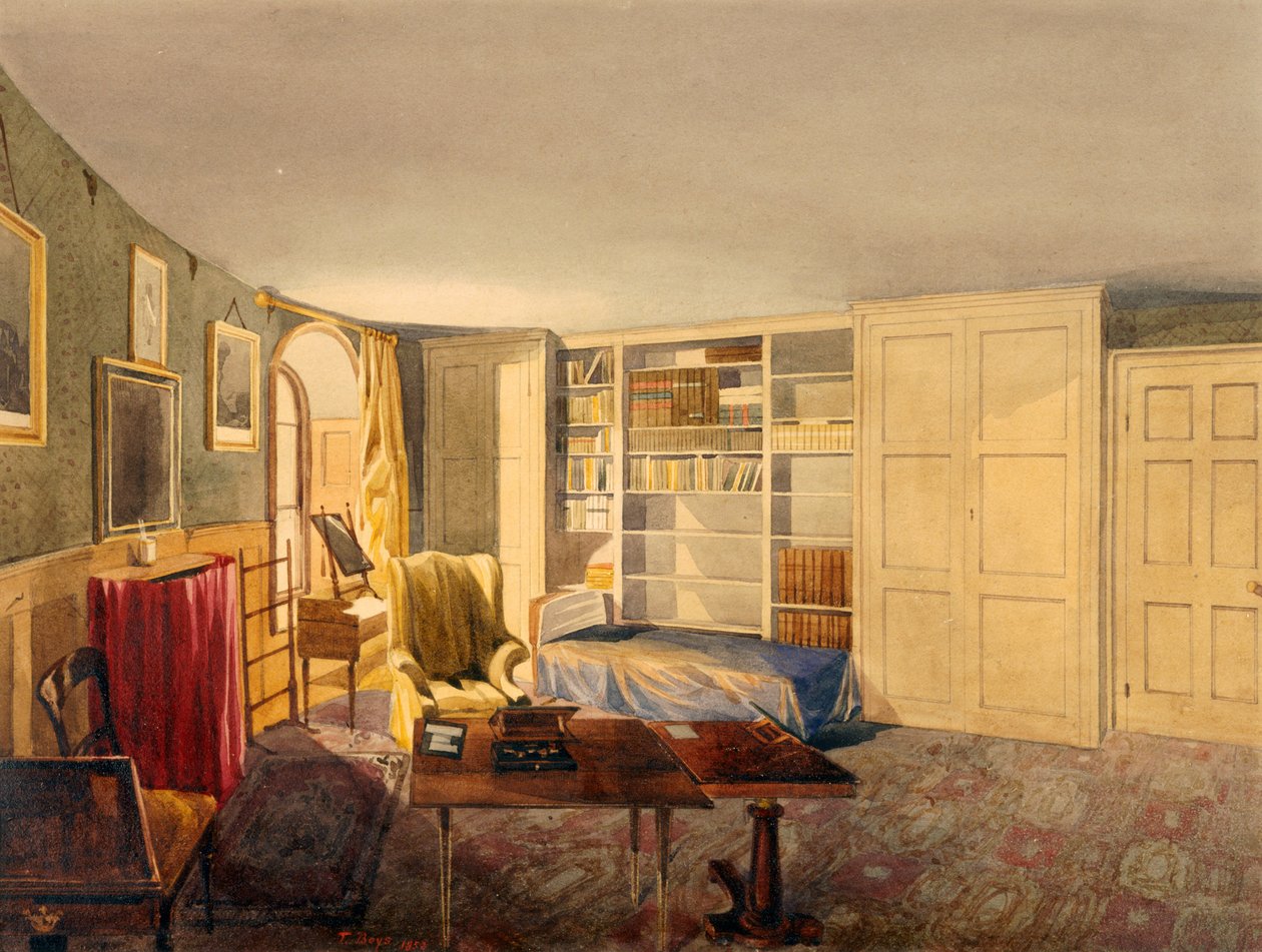 Wellington Dükü'nün yatak odası by Thomas Shotter Boys