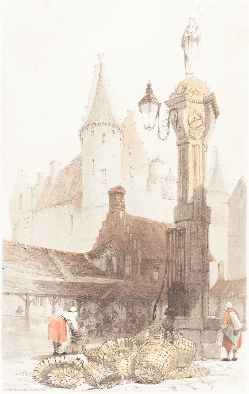 Balık Pazarı, Anvers by Thomas Shotter Boys
