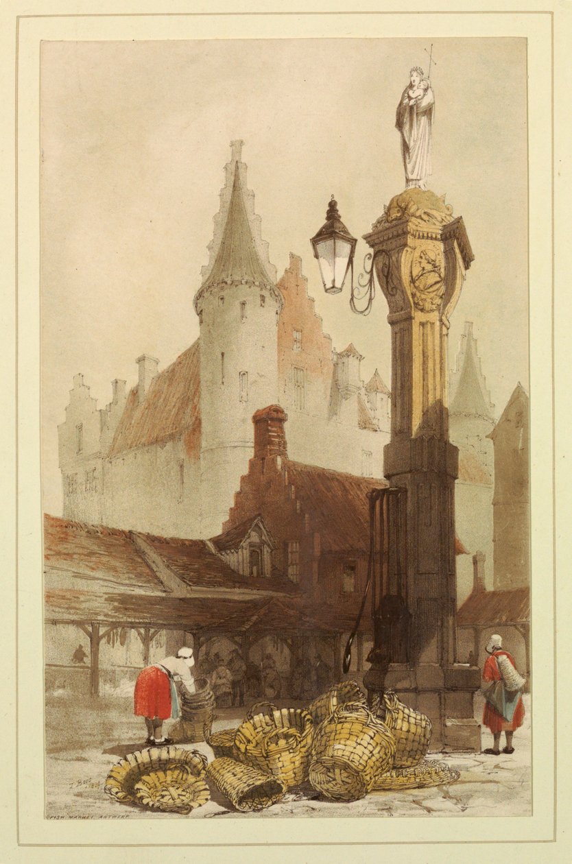 Balık Pazarı, Anvers by Thomas Shotter Boys