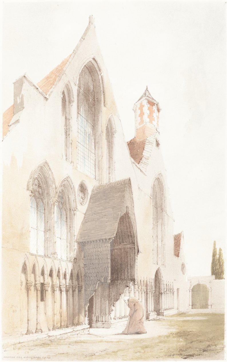 Darülaceze des Vieillards, Gand by Thomas Shotter Boys