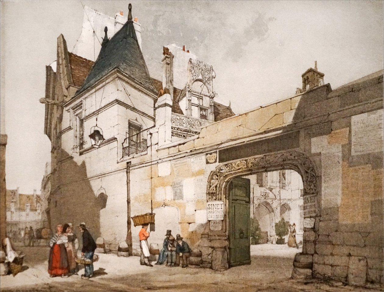 Hotel Cluny, sahanın dışı by Thomas Shotter Boys