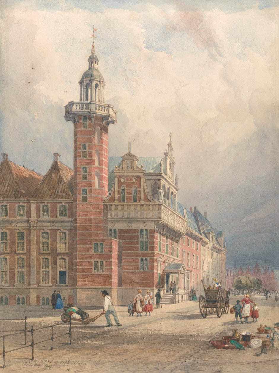 Hotel de Ville, Lahey by Thomas Shotter Boys