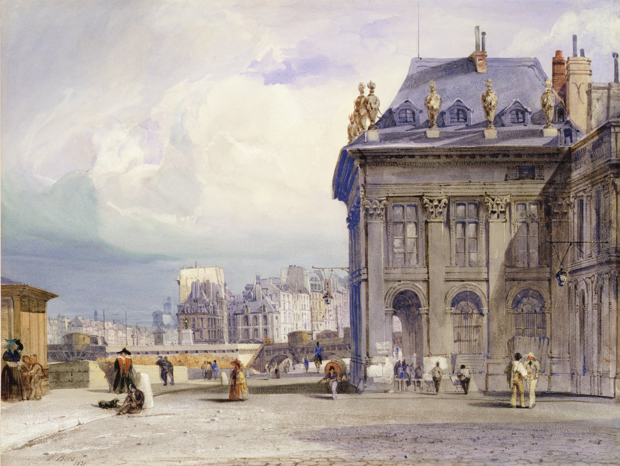 Ile de la Cite by Thomas Shotter Boys