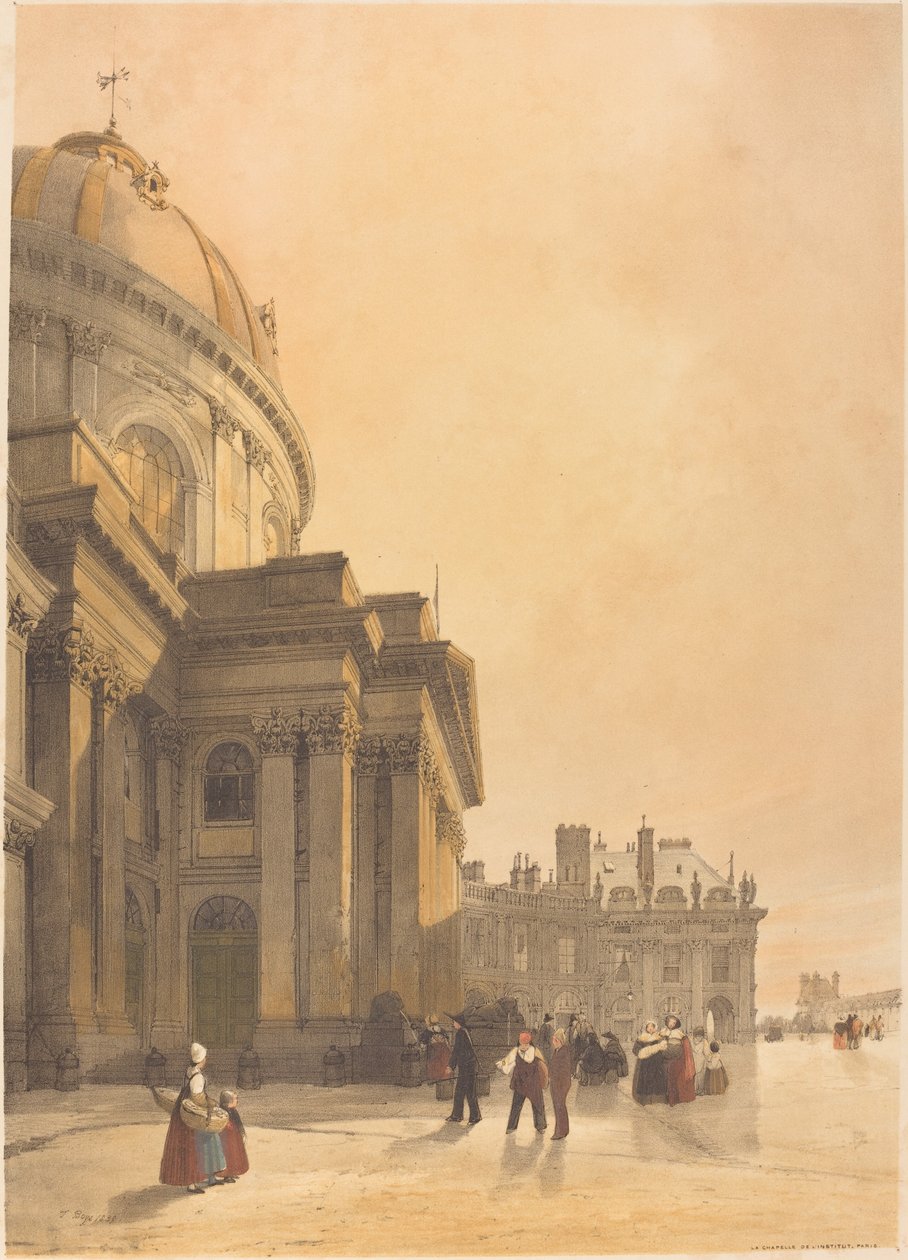 Enstitü Şapeli, Paris by Thomas Shotter Boys