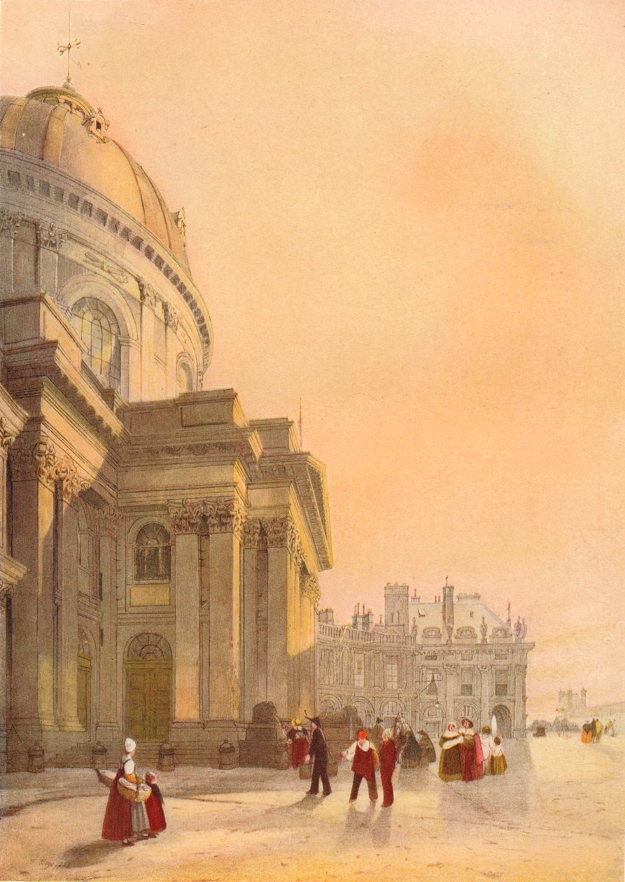 La Chapelle de lInstitut, Paris, 1839 by Thomas Shotter Boys