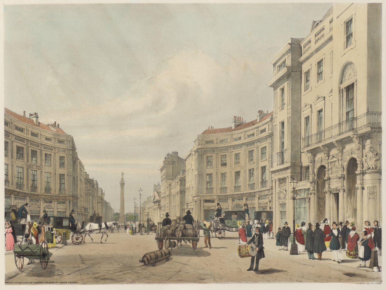 Olduğu Gibi Londra: Regent Caddesi, Duke of York Sütunu