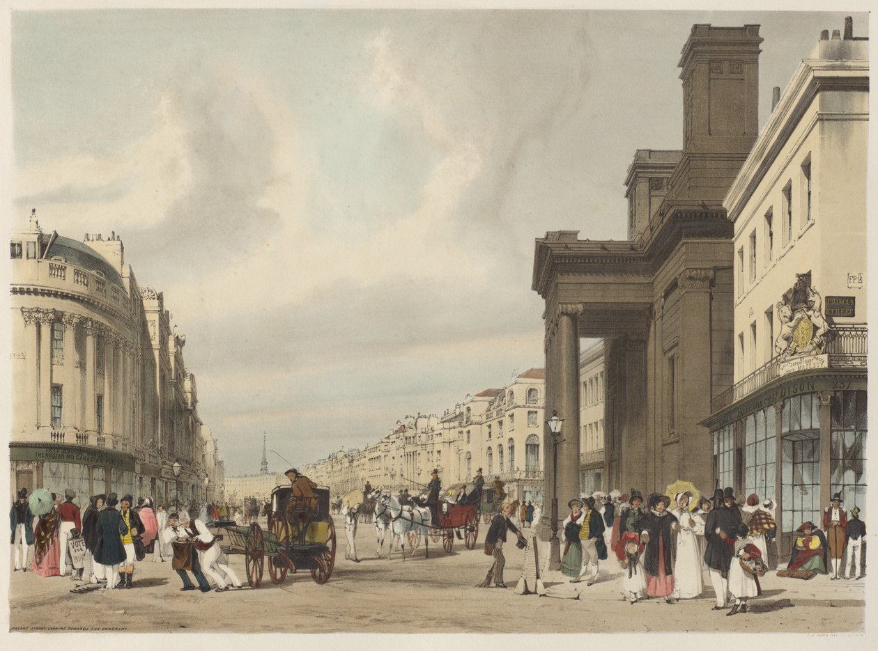 Olduğu Gibi Londra: Regent Caddesi, Çeyrek