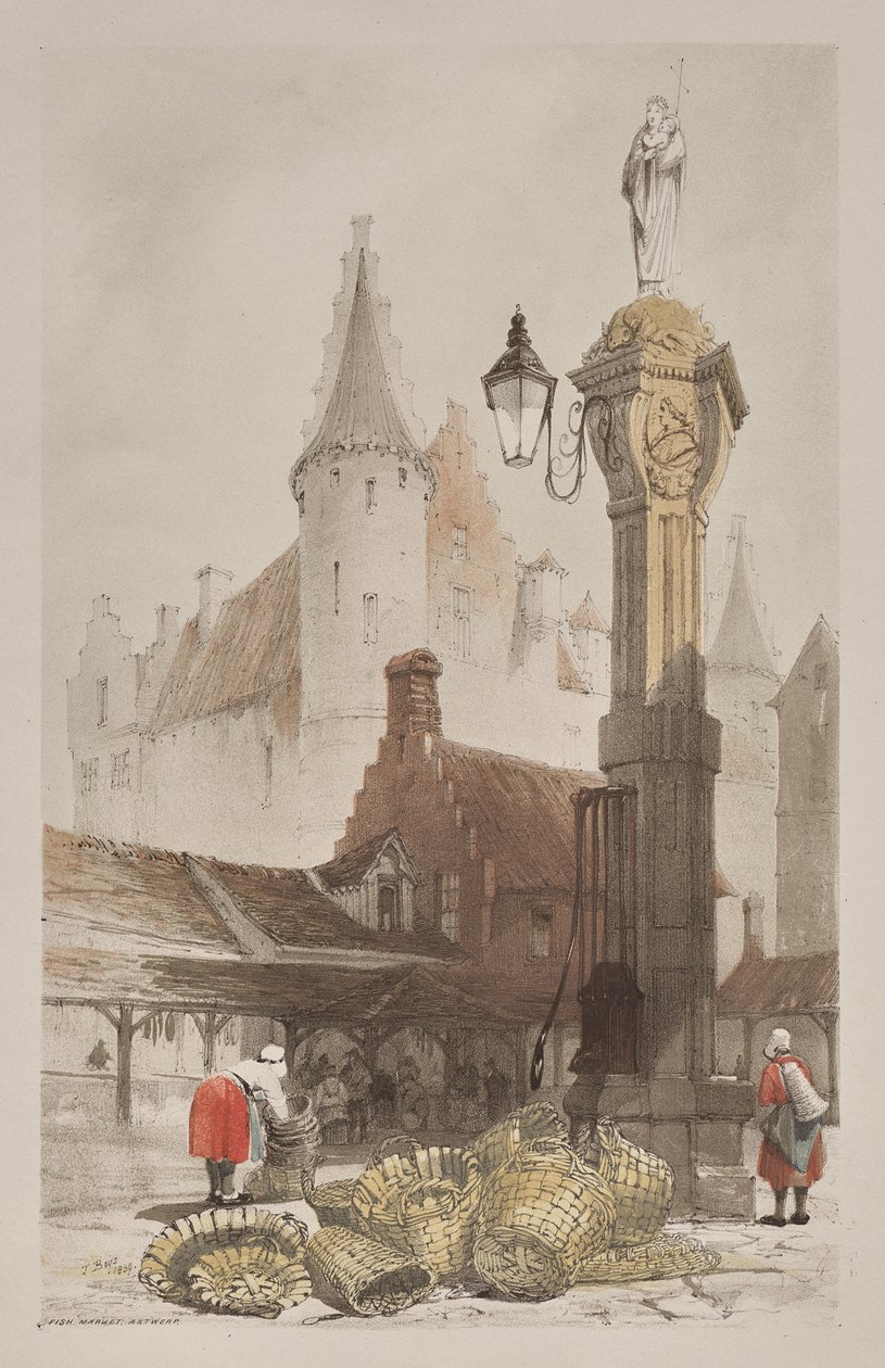 Paris, Ghent, Antwerp, Rouen