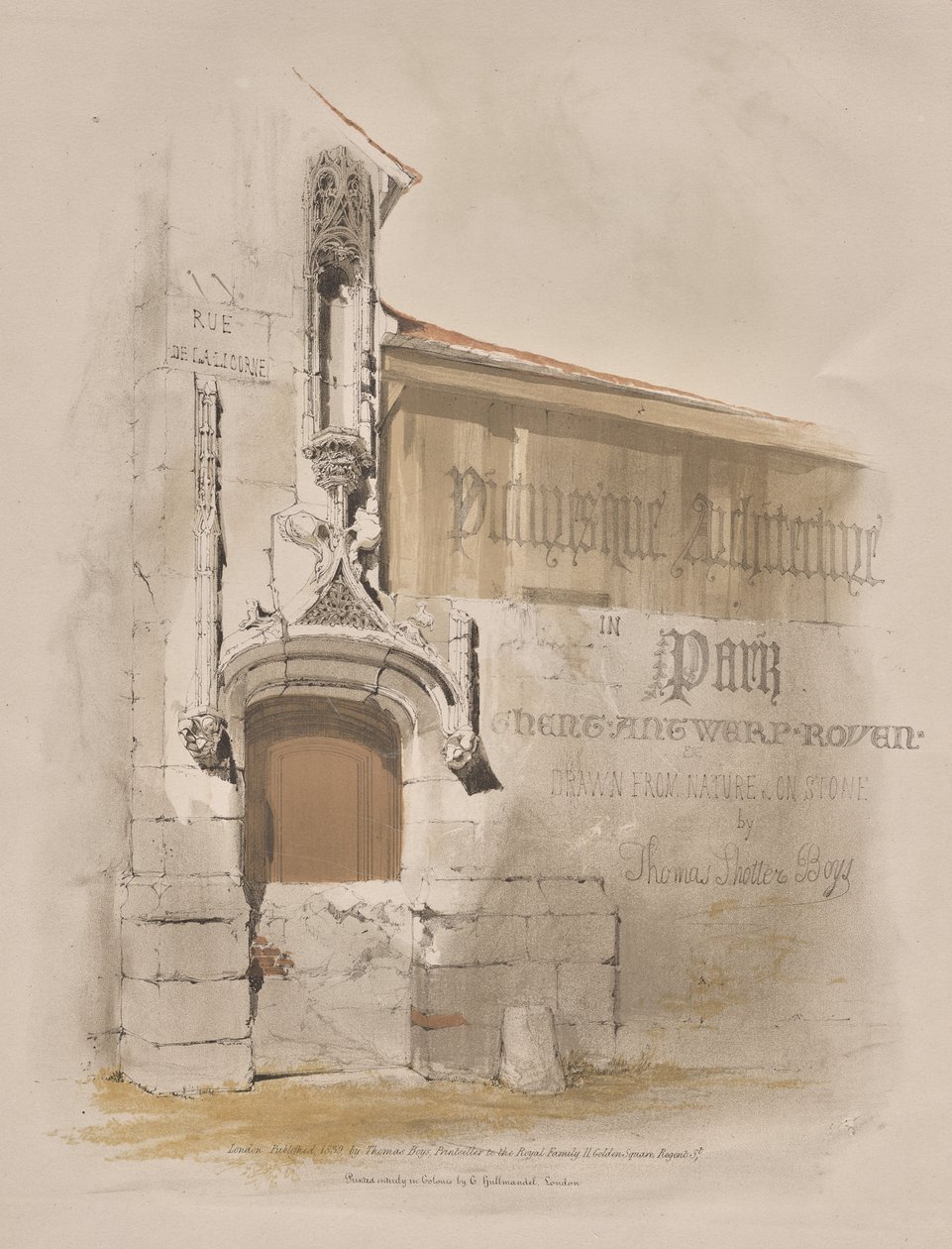 Paris, Ghent, Antwerp, Rouen