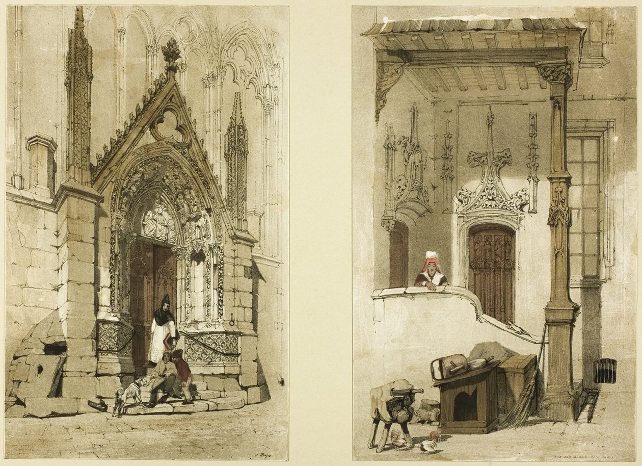Kırmızı Kapı, Notre Dame, Paris by Thomas Shotter Boys