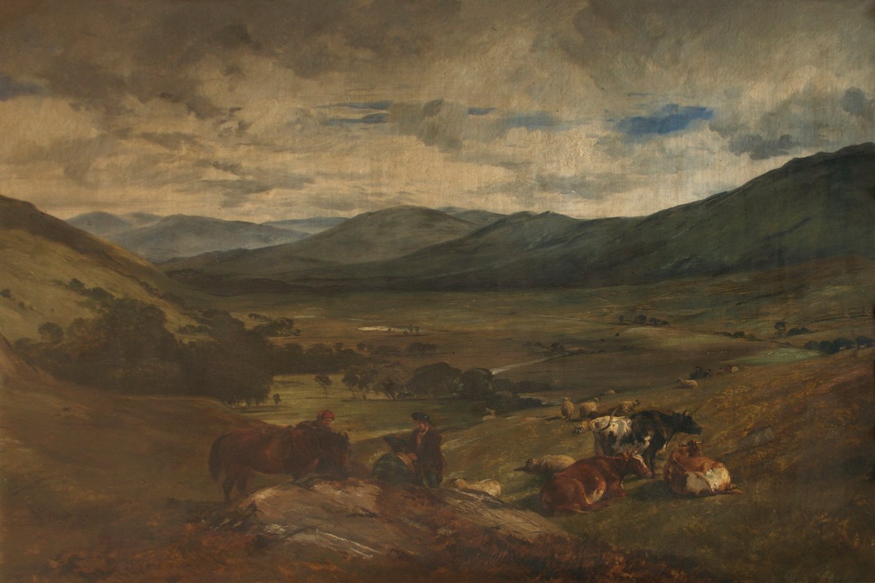 Yaylalarda, c.1847-70 (tuval üzerine yağlı boya) by Thomas Sidney and Lee Frederick Richard Cooper